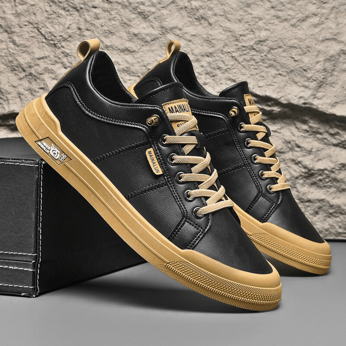 Sommerfeld | Leder-Sneaker für Herren