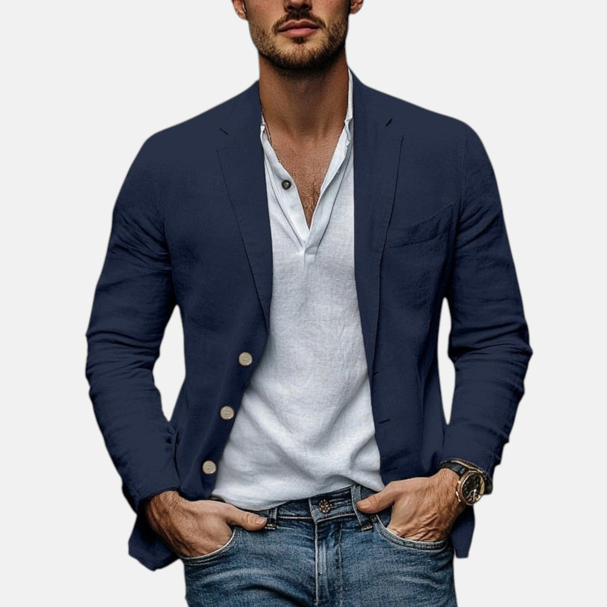 Sommerfeld | Eleganter Sommerblazer aus leichtem Leinen